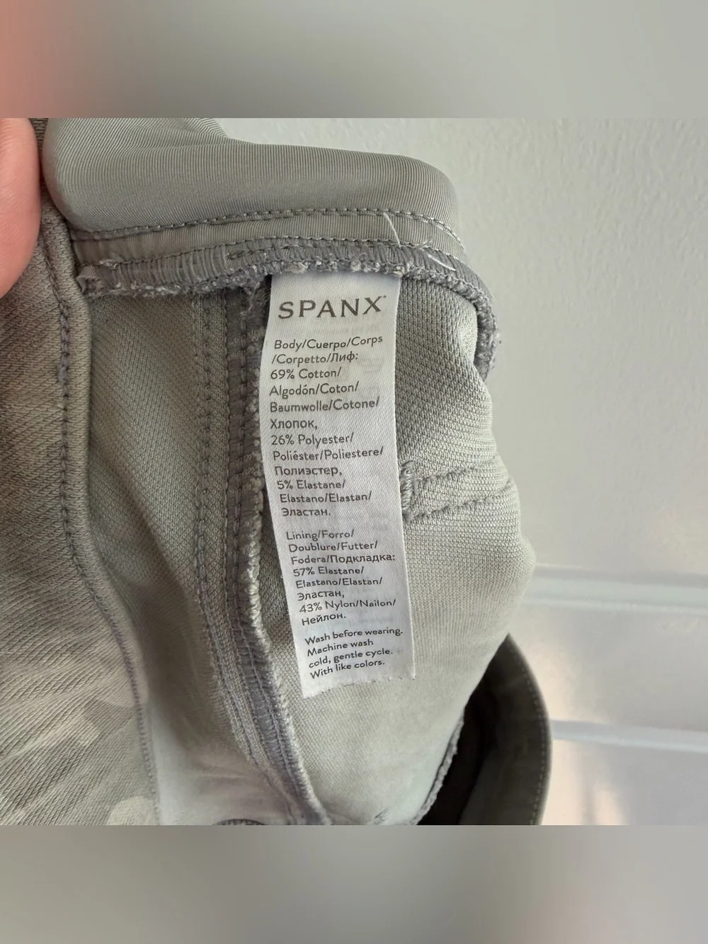 Spank Light Green & Grey Camouflage Jeggings